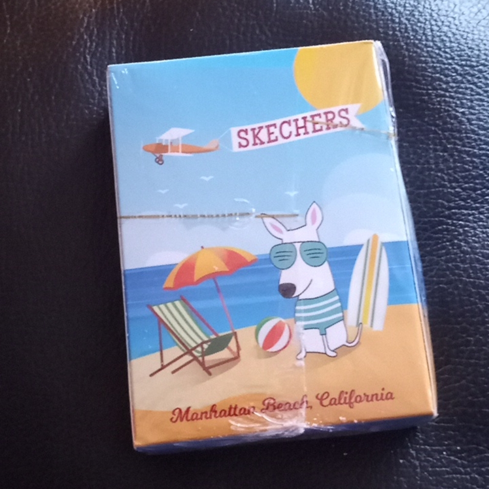 Skechers deck of cards